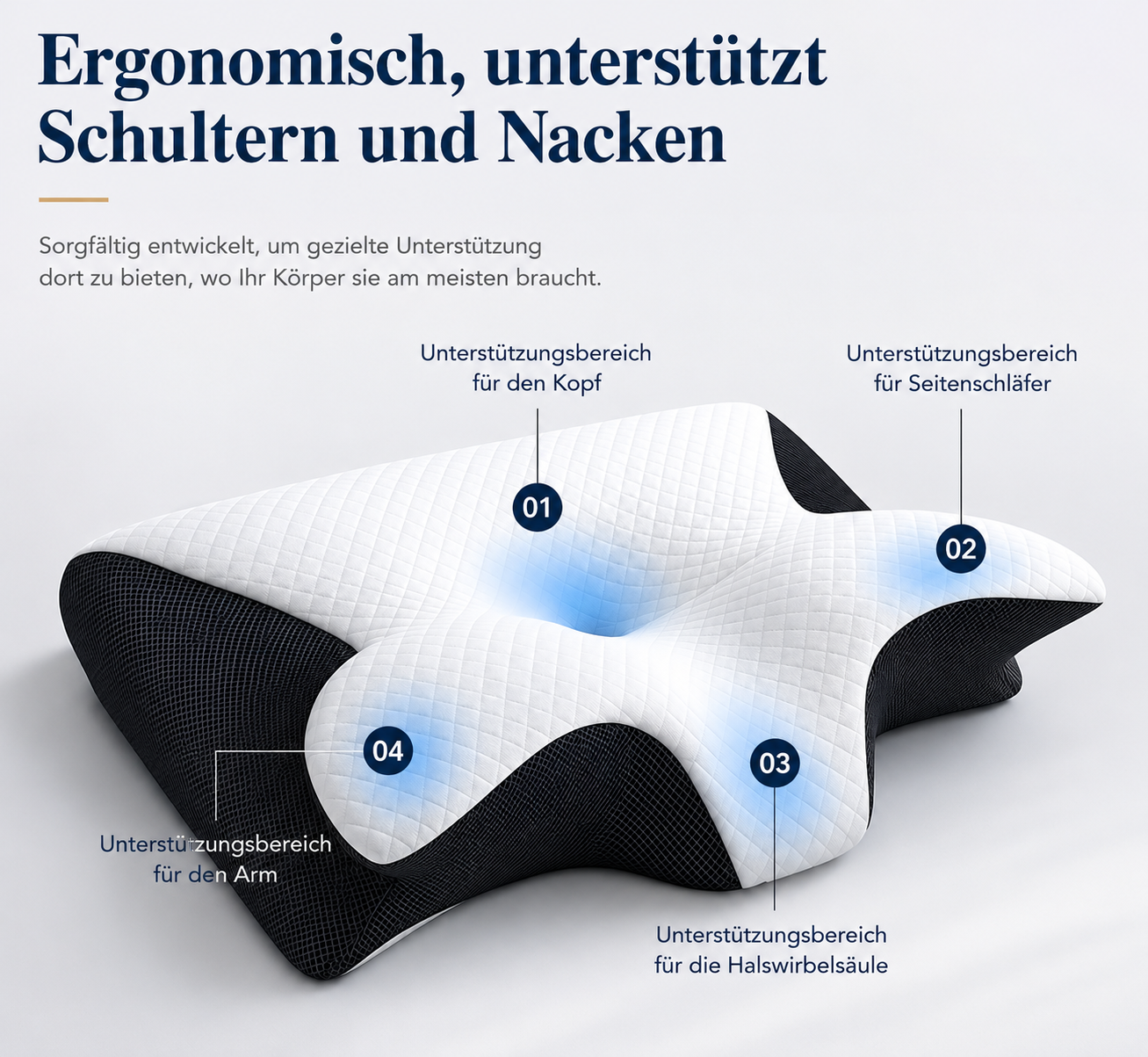 Orthopädisches Nackenkissen