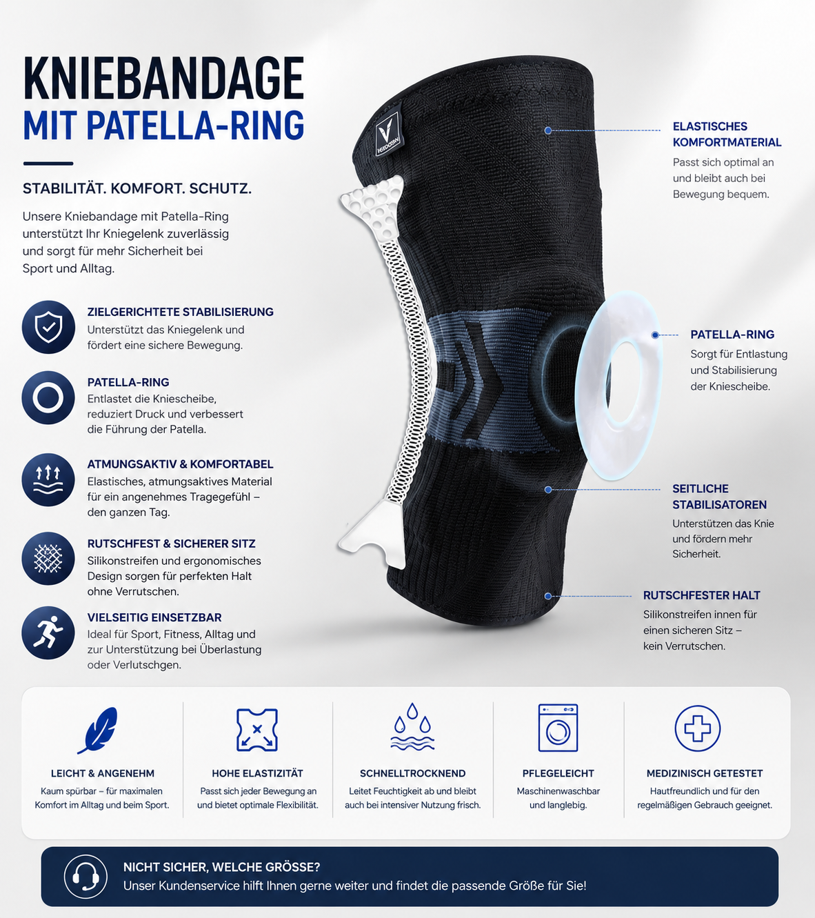 Kniebandage